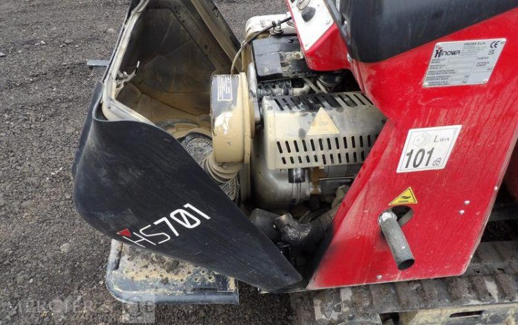 HINOWA MINI DUMPER CHARGEUSE SUR CHENILLES HS701 DIESEL – 76 HEURES – AN 2024  64ZK1