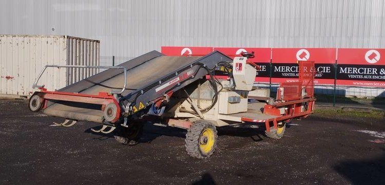 DE PIETRI RECOLTEUSE DE JEUNE POUSSE FR60 SUR ROUES 2019 – DIESEL – 1285 HEURES – AN 2019 BLANC 2