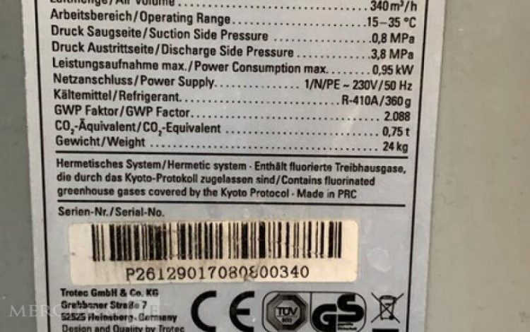TROTEC PAC2600S  CLI011384