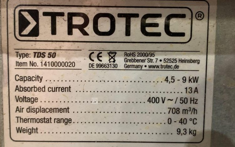 TROTEC TDS50  C10010213