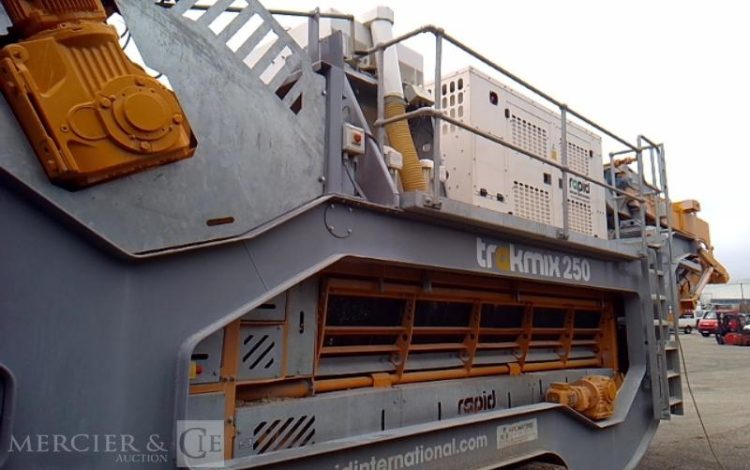TRAKMIX RAPID TRAKMIX 250 MALAXEUR + SILO ALU 422010