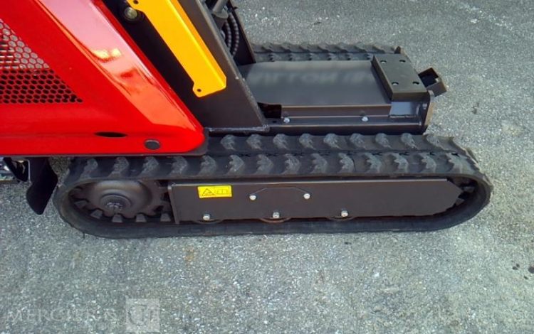 GENERIQUE MINI DUMPER SUR CHENILLE  RHINOCEROS XN800 – D192 – AN2024 MATERIEL NEUF ROUGE 800518