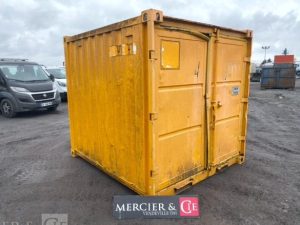CONTENEUR 8 PIEDS SECURISE AVEC PASSAGE DE FOURCHES  CON750098