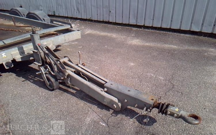 HUBIERE REMORQUE PORTE ENGIN – PTAC 3,5T – CU 2,75 T –  DH-799-JD
