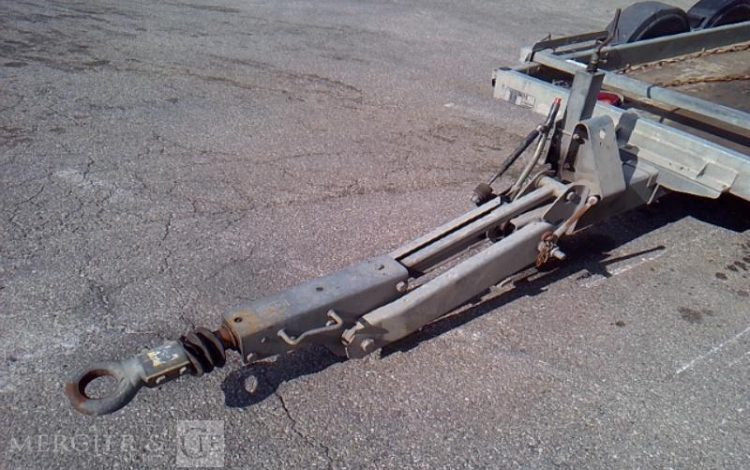 HUBIERE REMORQUE PORTE ENGIN – PTAC 3,5T – CU 2,75 T –  DH-799-JD