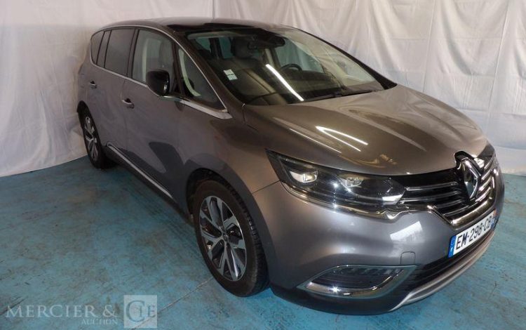 RENAULT ESPACE 1,6 DCI TWIN TURBO 160CH ENERGY ZEN ZDC BVA GRIS EM-298-CB