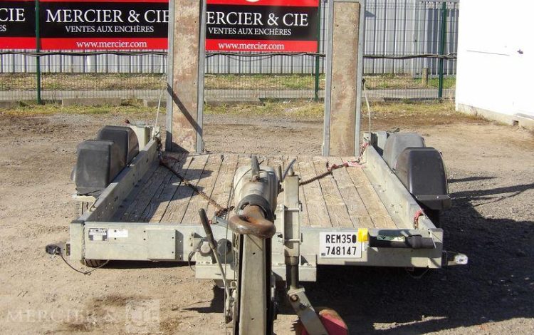 ECIM REMORQUE PORTE ENGIN – PTAC 3,5T – CU 2,75 T –  FF-059-DN