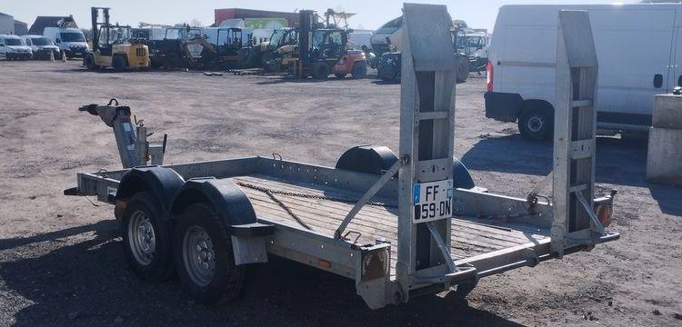 ECIM REMORQUE PORTE ENGIN – PTAC 3,5T – CU 2,75 T –  FF-059-DN
