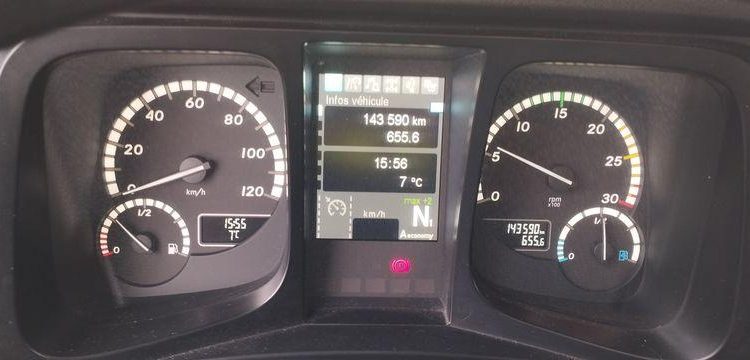 MERCEDES ACTROS S/M 1824 4×2 FG HAYON  FS-395-RY