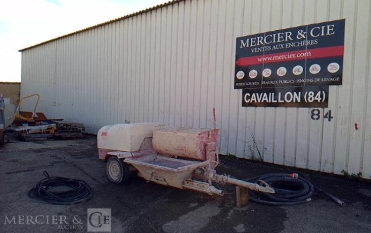 PROBMAT MACHINE A PROJETER B2000M 1 ESSIEU PTAC 750KG 696H AN2022 ROUGE GE-814-XC