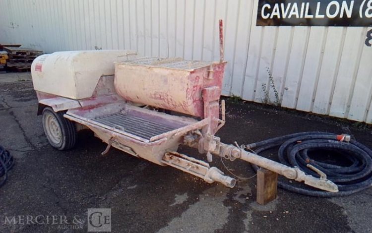 PROBMAT MACHINE A PROJETER B2000M 1 ESSIEU PTAC 750KG 696H AN2022 ROUGE GE-814-XC