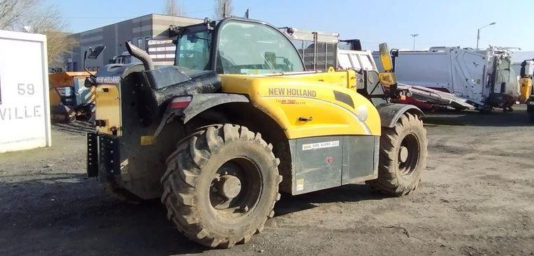 NEW HOLLAND CHARIOT TELESCOPIQUE TH6.36 STAGE V-145HP DIESEL – 6M – CAPACITE 3,6 T – 1027 H  3665