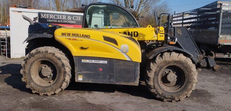 NEW HOLLAND CHARIOT TELESCOPIQUE TH6.36 STAGE V-145HP DIESEL – 6M – CAPACITE 3,6 T – 1027 H  3665