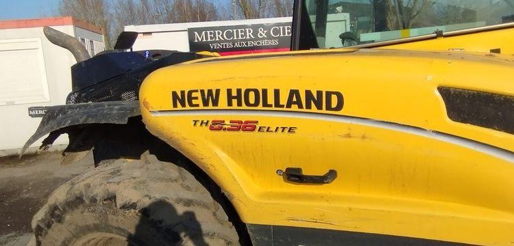 NEW HOLLAND CHARIOT TELESCOPIQUE TH6.36 STAGE V-145HP DIESEL – 6M – CAPACITE 3,6 T – 1027 H  3665