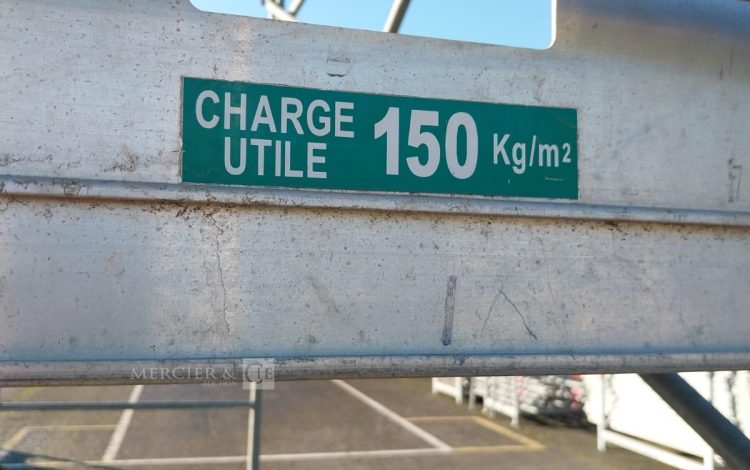 autre Lot de 20 gardes de corps d’échafaudage de 1m marque ALTRAD  15