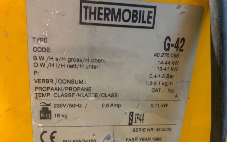 THERMOBILE G-42  CHG004547