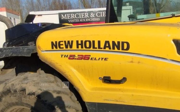 NEW HOLLAND CHARIOT TELESCOPIQUE TH6.36 STAGE V-145HP DIESEL – 6M – CAPACITE 3,6 T – 1027 H  3665