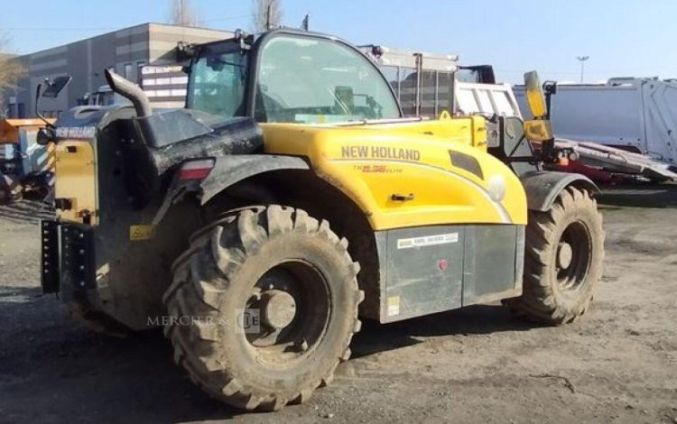 NEW HOLLAND CHARIOT TELESCOPIQUE TH6.36 STAGE V-145HP DIESEL – 6M – CAPACITE 3,6 T – 1027 H  3665