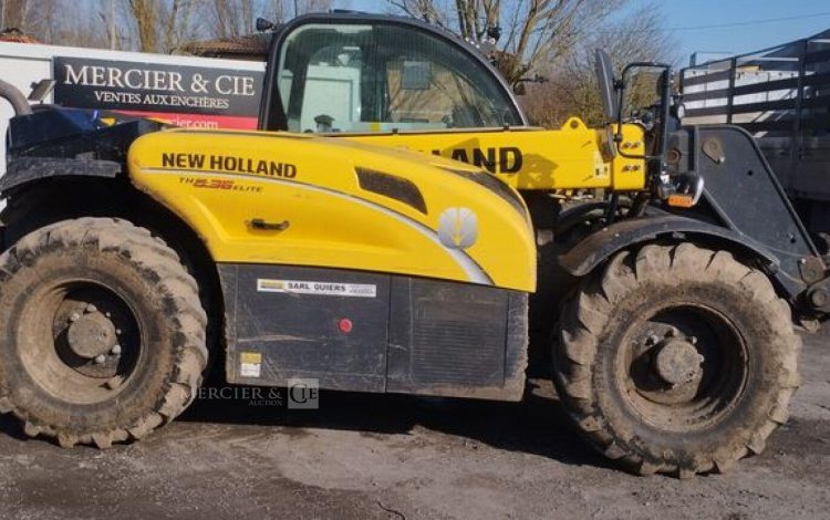 NEW HOLLAND CHARIOT TELESCOPIQUE TH6.36 STAGE V-145HP DIESEL – 6M – CAPACITE 3,6 T – 1027 H  3665