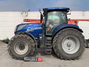 NEW HOLLAND TRACTEUR AGRICOLE T 721 AC – DIESEL – 5062 HEURES – ANNEE 2016 BLEU EG-459-NW