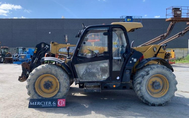 CATERPILLAR CHARIOT TELESCOPIQUE TH337C – CAPACITE 3,3T – HAUTEUR DE LEVAGE 7,3 M – 5741 H  DS-700-LT