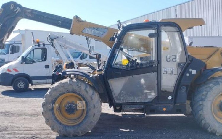 CATERPILLAR CHARIOT TELESCOPIQUE TH337C – CAPACITE 3,3T – HAUTEUR DE LEVAGE 7,3 M – 5741 H  DS-700-LT