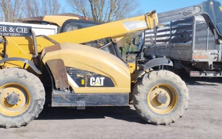 CATERPILLAR CHARIOT TELESCOPIQUE TH337C – CAPACITE 3,3T – HAUTEUR DE LEVAGE 7,3 M – 5741 H  DS-700-LT