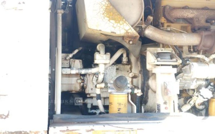 CATERPILLAR PELLE CAT313D A VOLEE VARIABLE OFFSET BOOM SUR ROUES 13T DIESEL – 14439 HEURES  CATM313