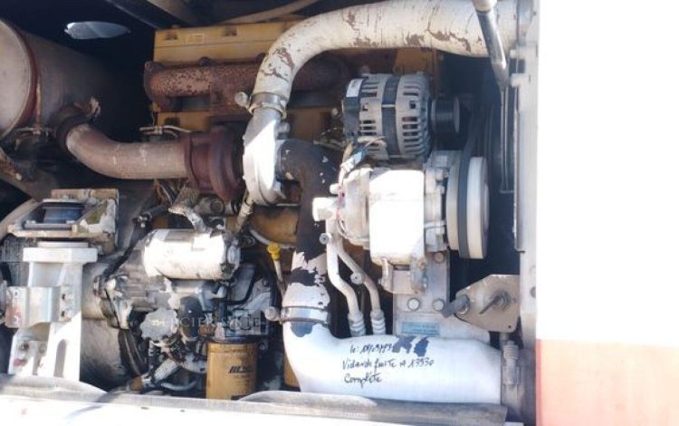 CATERPILLAR PELLE CAT313D A VOLEE VARIABLE OFFSET BOOM SUR ROUES 13T DIESEL – 14439 HEURES  CATM313
