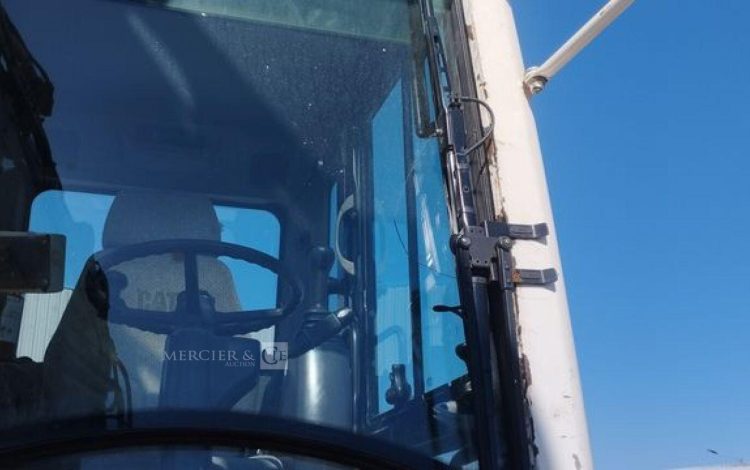 CATERPILLAR PELLE CAT313D A VOLEE VARIABLE OFFSET BOOM SUR ROUES 13T DIESEL – 14439 HEURES  CATM313