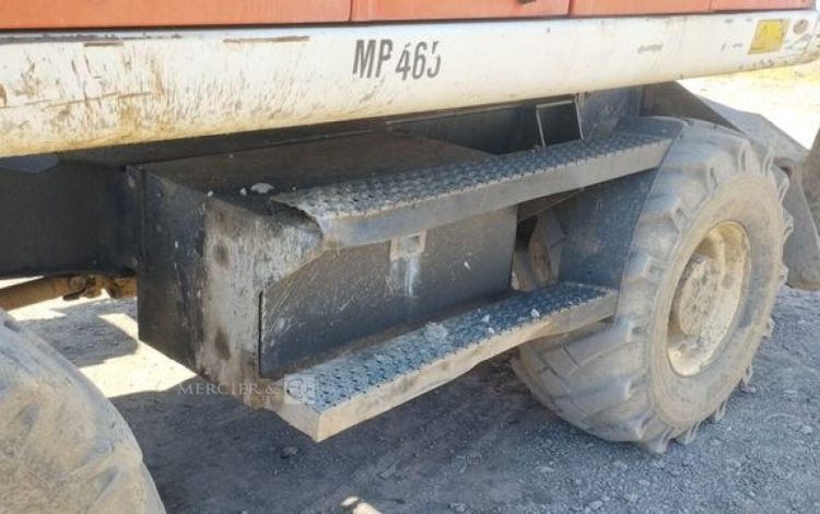 CATERPILLAR PELLE CAT313D A VOLEE VARIABLE OFFSET BOOM SUR ROUES 13T DIESEL – 14439 HEURES  CATM313