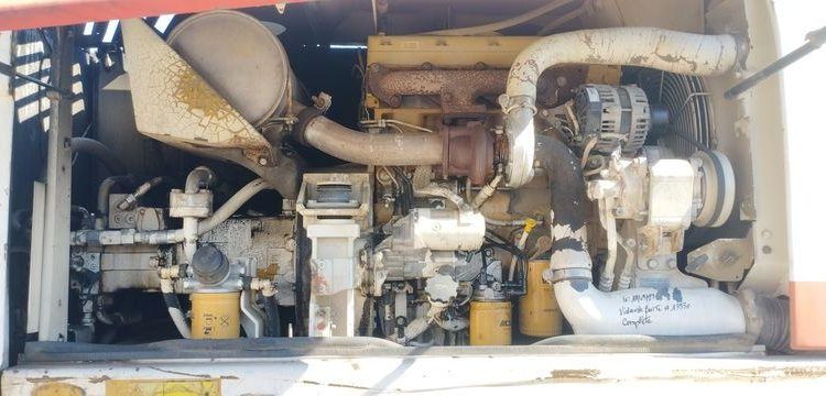 CATERPILLAR PELLE CAT313D A VOLEE VARIABLE OFFSET BOOM SUR ROUES 13T DIESEL – 14439 HEURES  CATM313