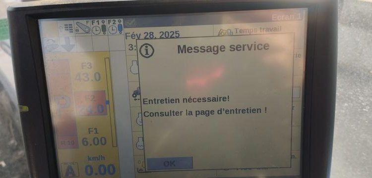 NEW HOLLAND TRACTEUR AGRICOLE T 721 AC – DIESEL – 5062 HEURES – ANNEE 2016 BLEU EG-459-NW