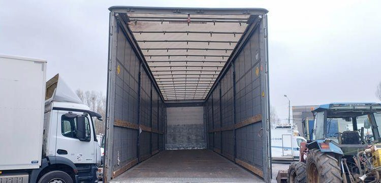 SCHMITZ SEMI-REMORQUE PLSC + HAYON DHOLLANDIA 2000KG  FB-609-YF