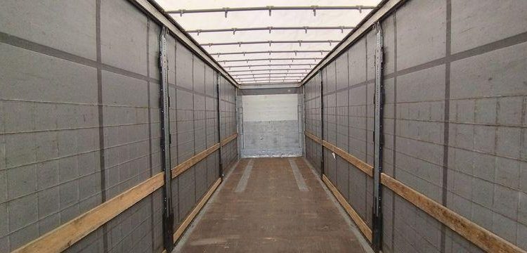 SCHMITZ SEMI-REMORQUE PLSC + HAYON DHOLLANDIA 2000KG  FB-609-YF