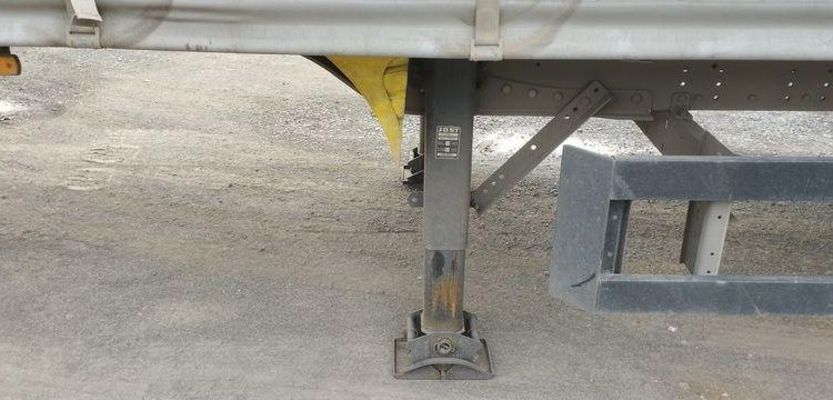 SCHMITZ SEMI-REMORQUE PLSC + HAYON DHOLLANDIA 2000KG  FB-609-YF