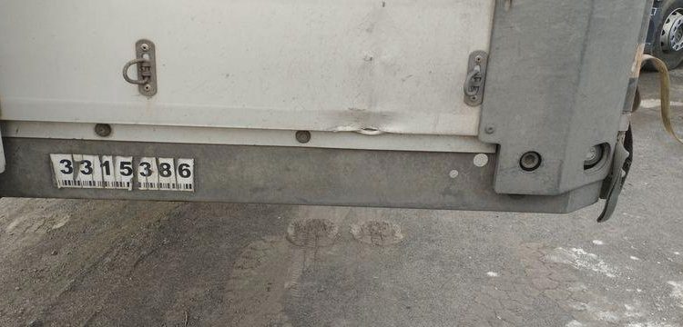 SCHMITZ SEMI-REMORQUE PLSC + HAYON DHOLLANDIA 2000KG  FB-609-YF