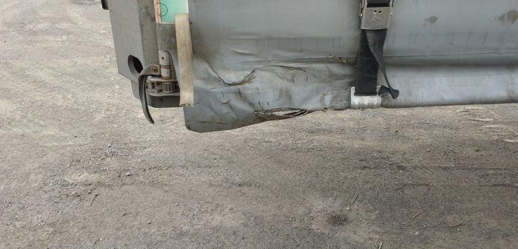 SCHMITZ SEMI-REMORQUE PLSC + HAYON DHOLLANDIA 2000KG  FB-609-YF