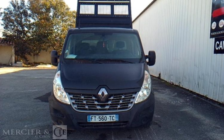 RENAULT MASTER BENNE SIMPLE CABINE COFFRE 2.3 DCI 16V 130CV NOIR FT-560-TC