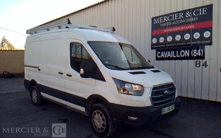 FORD E-TRANSIT FG 350 2T 2.0TD130 L2H2 TREND BUSINESS BLANC GJ-392-DZ