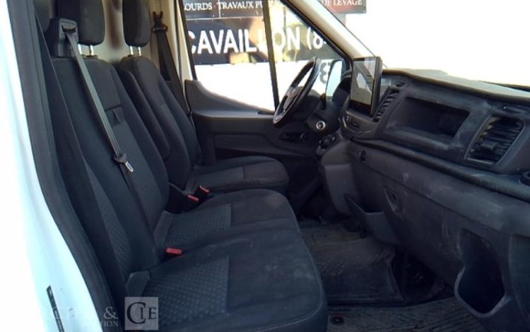 FORD E-TRANSIT FG 350 2T 2.0TD130 L2H2 TREND BUSINESS BLANC GJ-392-DZ