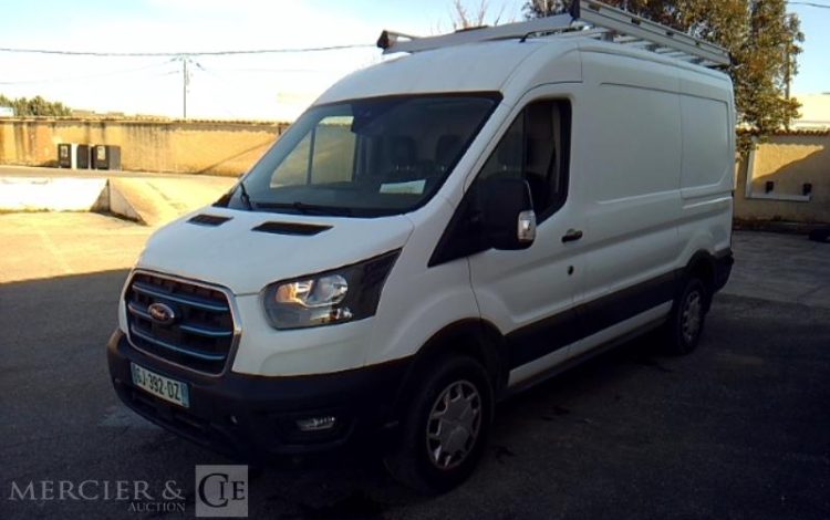 FORD E-TRANSIT FG 350 2T 2.0TD130 L2H2 TREND BUSINESS BLANC GJ-392-DZ