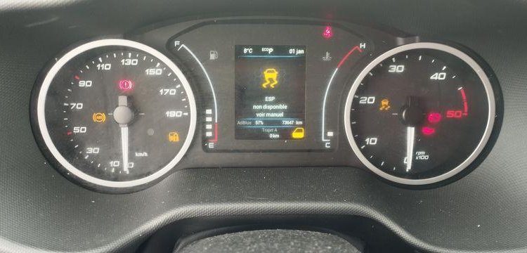 IVECO DAILY 6 FOURGON PHASE 3 35S18 3,0D HI MATIC 175 CV BOITE AUTO – 73647 KMS BLANC GR-947-PZ