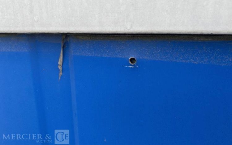 BUNGALOW BUREAU AVEC SANITAIRE / DOUCHE – PORTE ET FENETRE PIGNON  SBV5