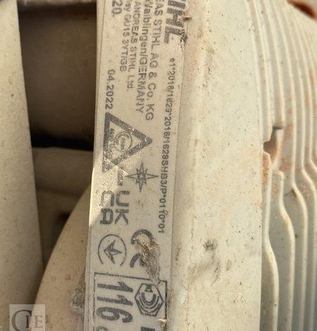 STIHL DECOUPEUSE A MATERIAUX TS420 ESSENCE – DIAMETRE 350MM  TS420