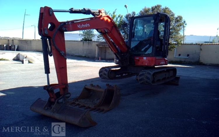 KUBOTA MINI PELLE U50-5 5T 2898H AN2021  10178