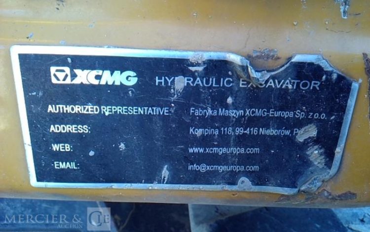 XCMG MINI PELLE XE55 / MP45 5.7T 1858H AN2021  122