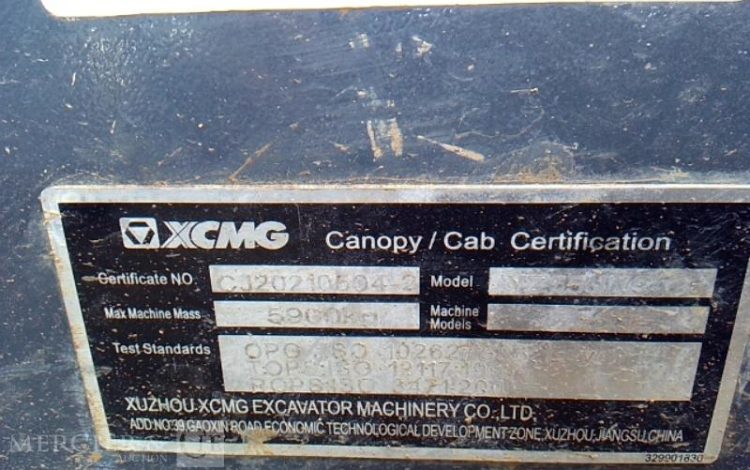 XCMG MINI PELLE XE55 / MP16-B  123