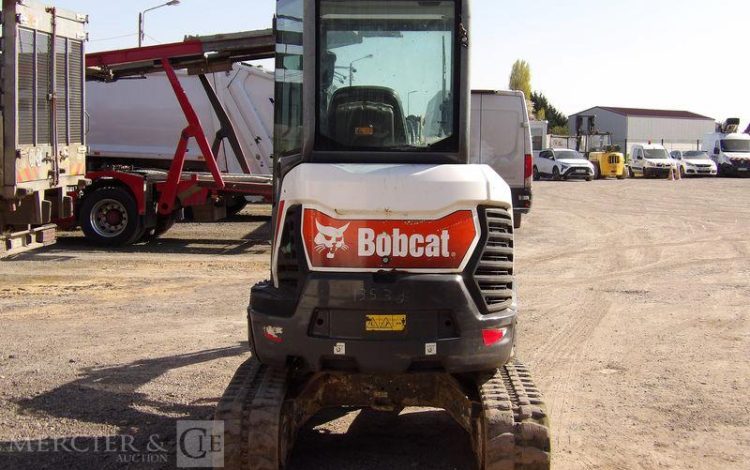 BOBCAT MINI PELLE SUR CHENILLE E27Z DIESEL 2T7 HORAMETRE : 1205 HEURES – ANNEE 2021  13538