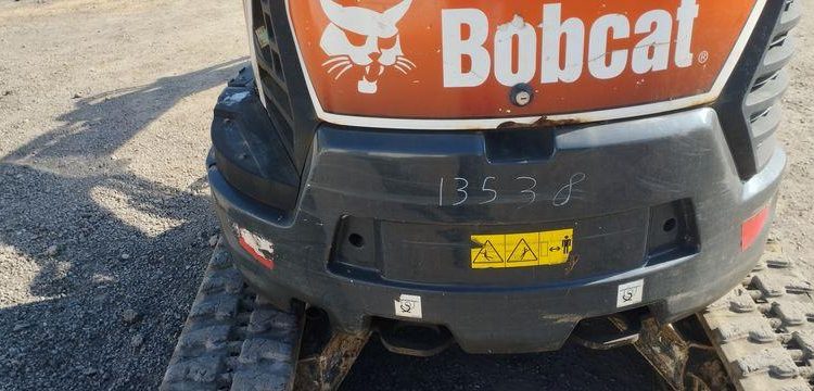 BOBCAT MINI PELLE SUR CHENILLE E27Z DIESEL 2T7 HORAMETRE : 1205 HEURES – ANNEE 2021  13538